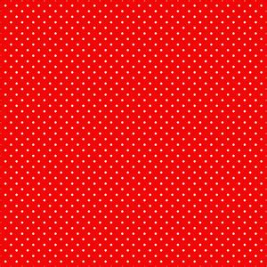 Mickey Mouse Pattern Of White Polka Dots On A Red Background Royalty ...