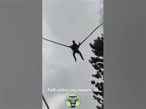 bungee jumping funny moments 🤣🤣🤣 full video on comments - YouTube