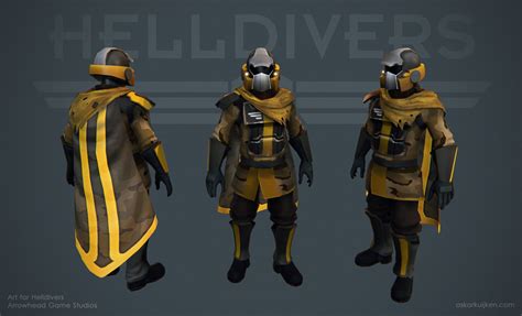 Skarfox Studios - HELLDIVERS - Armor Sets