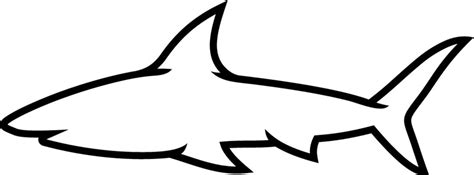 Easy Shark Clipart Images