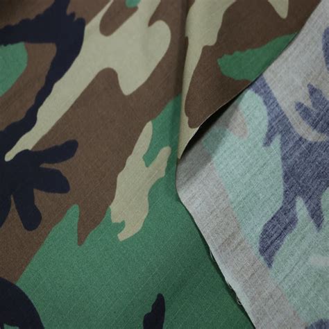 Nylon Cotton Blend 50/50 Army Camouflage Fabric For Uniforms - Buy ...