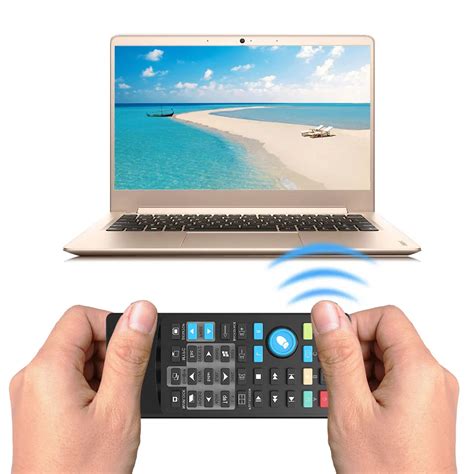 Wireless Mouse Remote Control Controller USB Receiver IR Remote Control ...