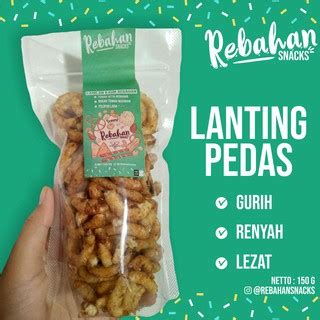 Jual SNACK CEMILAN KEKINIAN LANTING PEDAS CEMILAN PEDAS CAMILAN ...