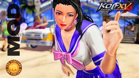 Luong from SNK Heroines in KOF XV - YouTube