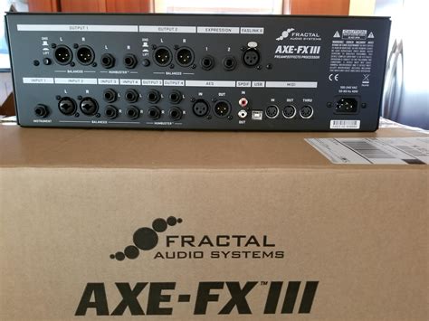 Sold - AXE FX III (Paid presets) | The Gear Page