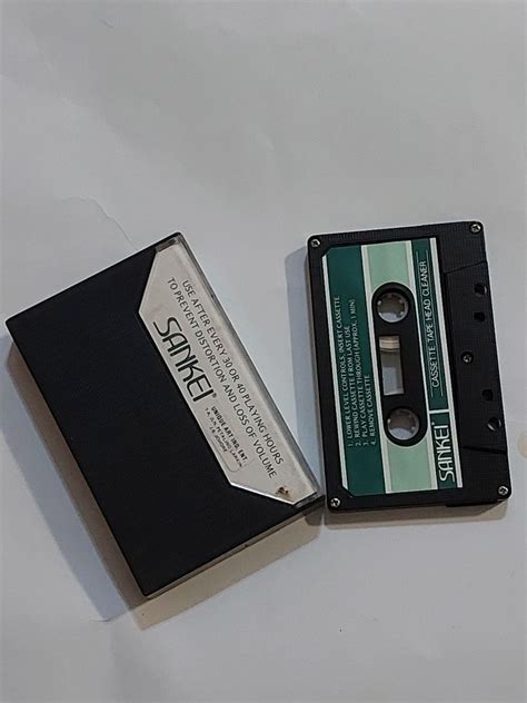 Old vintage cassette head cleaning tape, Hobbies & Toys, Collectibles ...