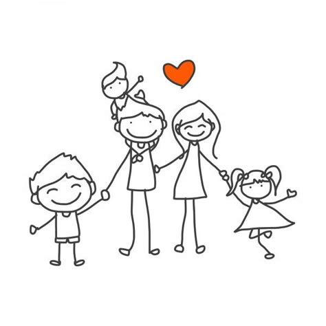 How To Draw A Family - Element