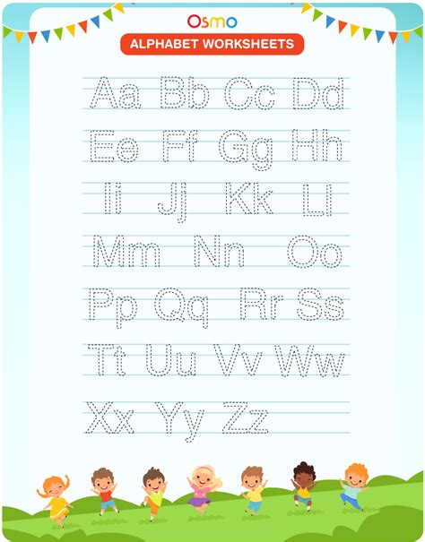 Kindergarten Alphabet Printables - Free Printable Worksheet