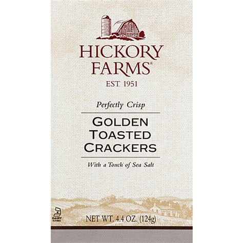 Hickory Farms Perfectly Crisp Golden Toasted Crackers | Frozen Foods ...