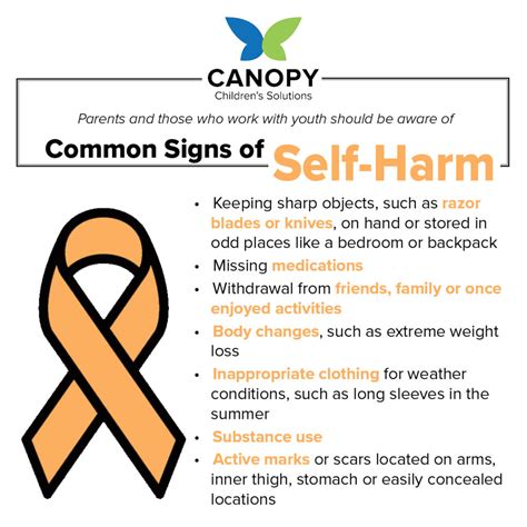 See My Pain: When Teens Self-Harm - Canopy Children's Solutions