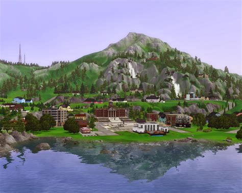 Summer's Little Sims 3 Garden: Hidden Springs List of Community Venues