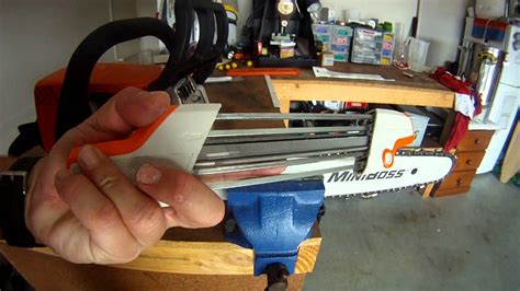 Chainsaw Sharpening Guide Stihl