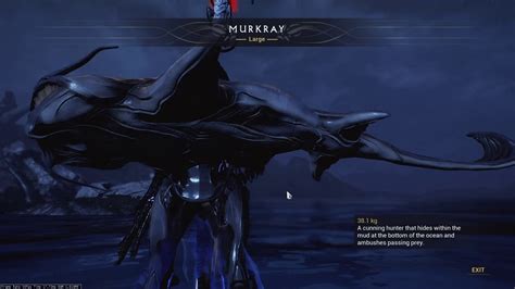 Warframe - Murkray fishing(that works) - YouTube