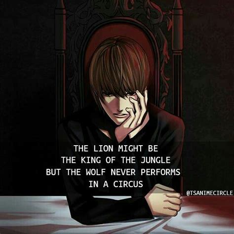 Light Yagami TS Anime Circle | Animation quotes, Warrior quotes ...