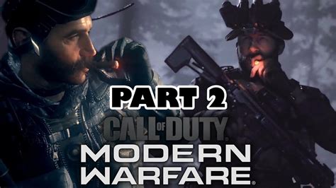 Call Of Duty Modern Warfare campaign part 2 no commentary | XBOX ONE X ...