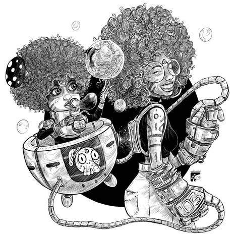 Afro-Caribbean Fantasy Illustrations by Eddaviel – AFRICAN DIGITAL ART ...