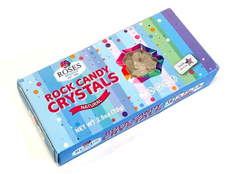 Rock Candy Crystals 2.5 oz box | OldTimeCandy.com