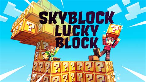 Skyblock Lucky Block by Blocky - Minecraft Marketplace