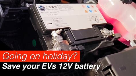 MG ZS EV battery drain? Phantom Drain? 12V battery tips - YouTube