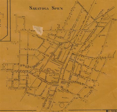 Saratoga Springs Maps – Saratoga Historic Maps