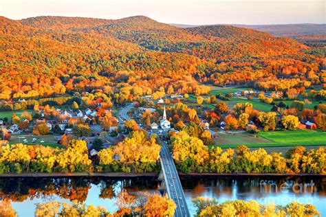 Autumn In The Pioneer Valley Of Massachusetts Photograph by Denis ...