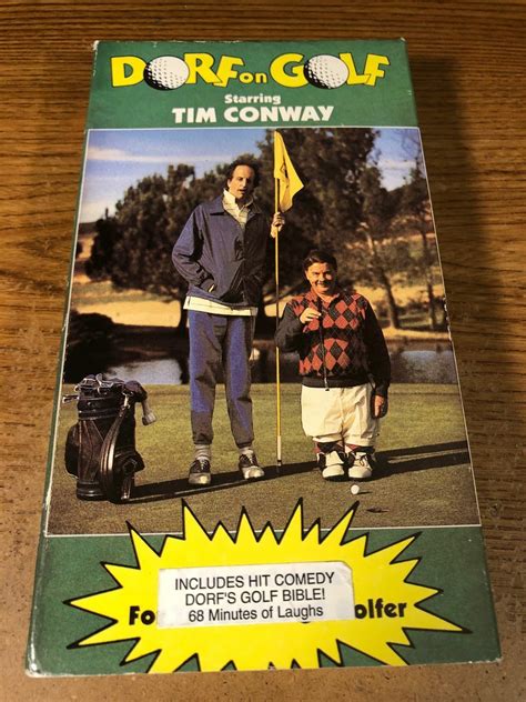 Dorf On Golf VHS VCR Video Tape Used Movie Tim Conway for Sale ...