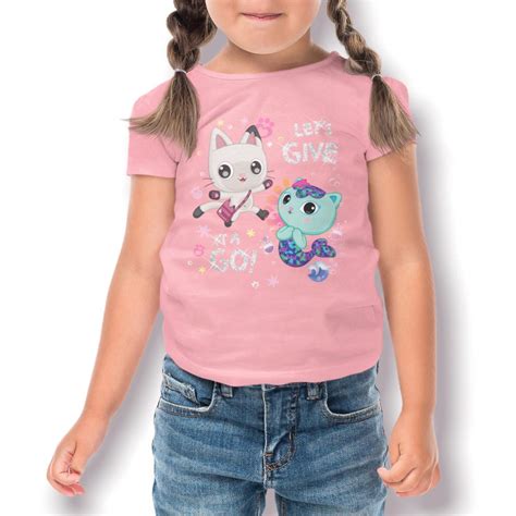 Gabby's Dollhouse Toddler Girl's Short Sleeve T-Shirt in 2022 | Toddler ...