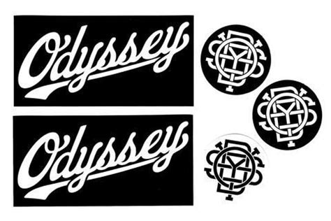 ODYSSEY STICKERS | Bmx shop, Bmx, Bike logo