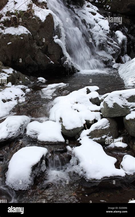 River in winter Stock Photo - Alamy