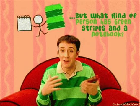 Blues Clues Steve GIF - BluesClues Steve Obvious - Discover & Share ...