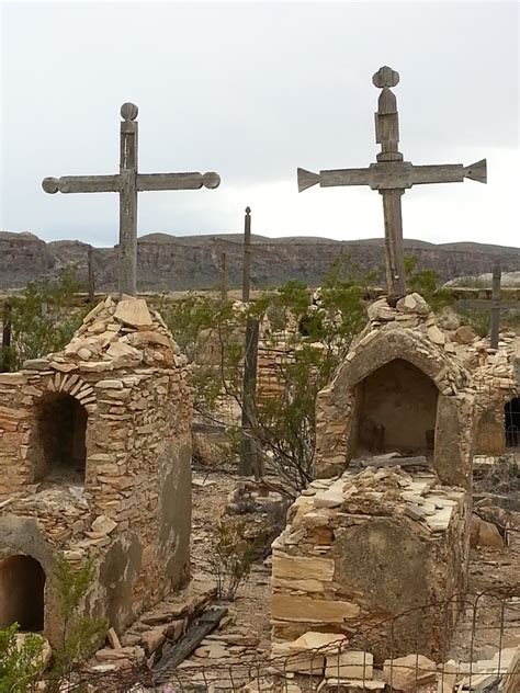 Texas Mountain Trail Daily Photo: Terlingua Ghost Town Cemetery