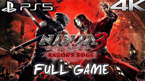 NINJA GAIDEN 3 RAZOR’S EDGE PS5 Gameplay Walkthrough FULL GAME (4K ...