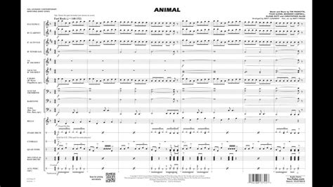 Animal arranged by Matt Conaway Chords - Chordify