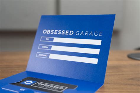 Physical Obsessed Garage Gift Card | Obsessed Garage Store