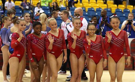 Team USA Gymnastics Wins World Championships, Going to Olympics ...