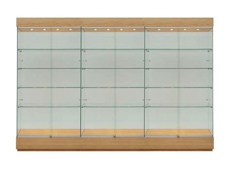 trophy display cabinets hand made for school reception areas.