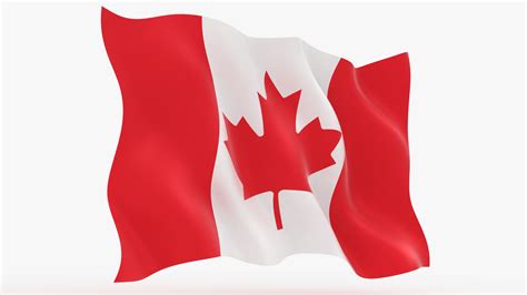 Canada Flag Animation 3D Model - TurboSquid 1613051