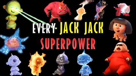 Incredibles 2 Baby Jack Jack Powers