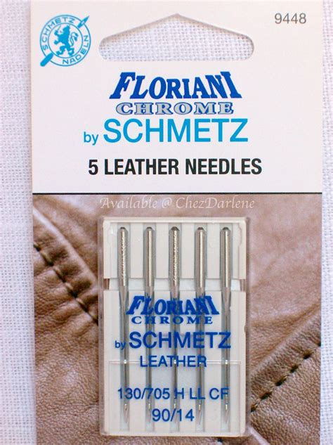 Leather Sewing Machine Needles 90/14 Package of by ChezDarlene