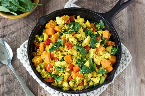 Vegan Tofu Scramble Recipe - Happy Herbivore Recipe