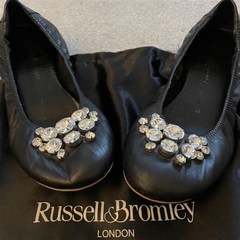 Russel and Bromley shoes. Size 40 size 6 Ballerina... - Depop