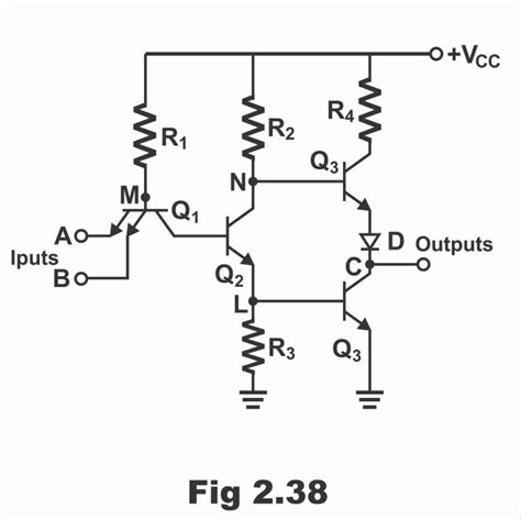 Circuit Diagram Of Ttl Nand Gate