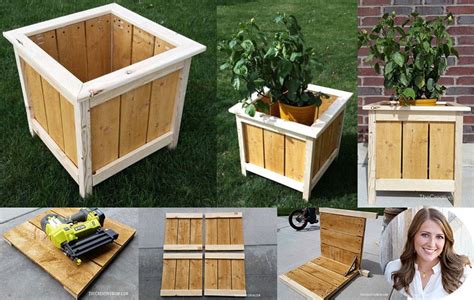 14 Square Planter Box Plans Best for DIY (100% Free)