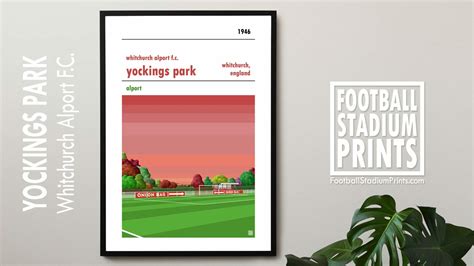 Whitchurch Alport FC - Yockings Park, England | Prints, T-Shirts, Mugs ...