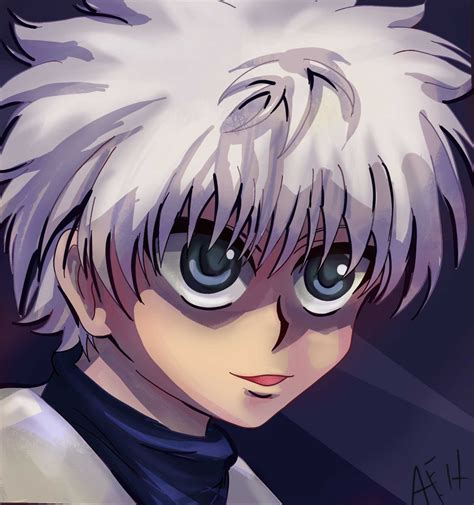 I have no free time. Im sad so i drew killua, only had 40 min. : r ...