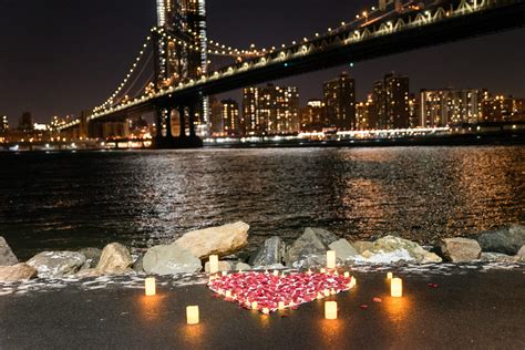 Surprise proposal by the Brooklyn Bridge | Proposal Ideas and Planning