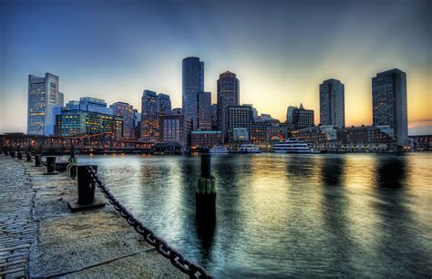 Boston Skyline Backgrounds HD Free Download