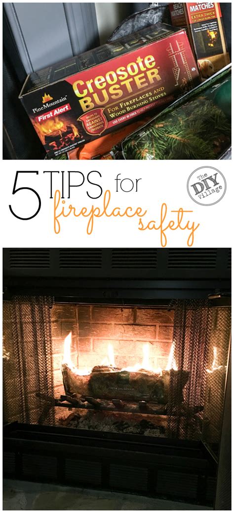 5 Quick Tips for Fireplace Safety - The DIY Village