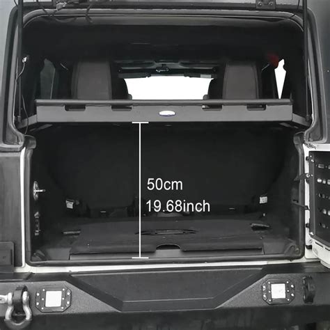 Hooke Road Jeep JK Interior Cargo Rack 4 Doors for 2011-2018 Jeep ...