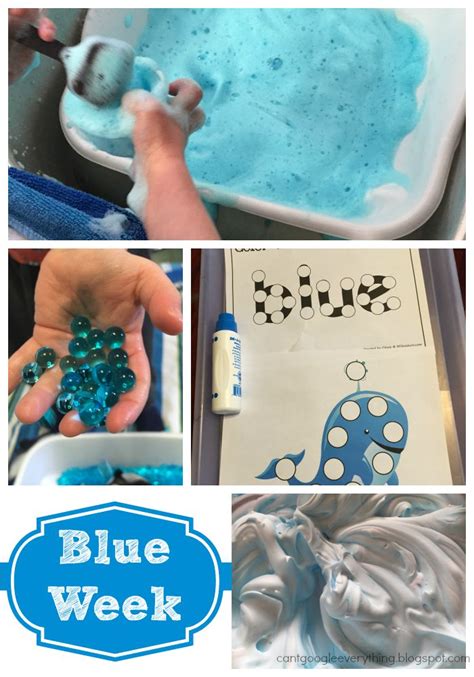 Cant Google Everything: Color Week 3: Blue! | Color blue activities ...